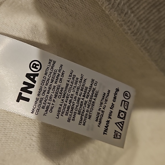 Aritzia TNA Cascade Zip Up Jacket Sweatshirt Small - Picture 9 of 10